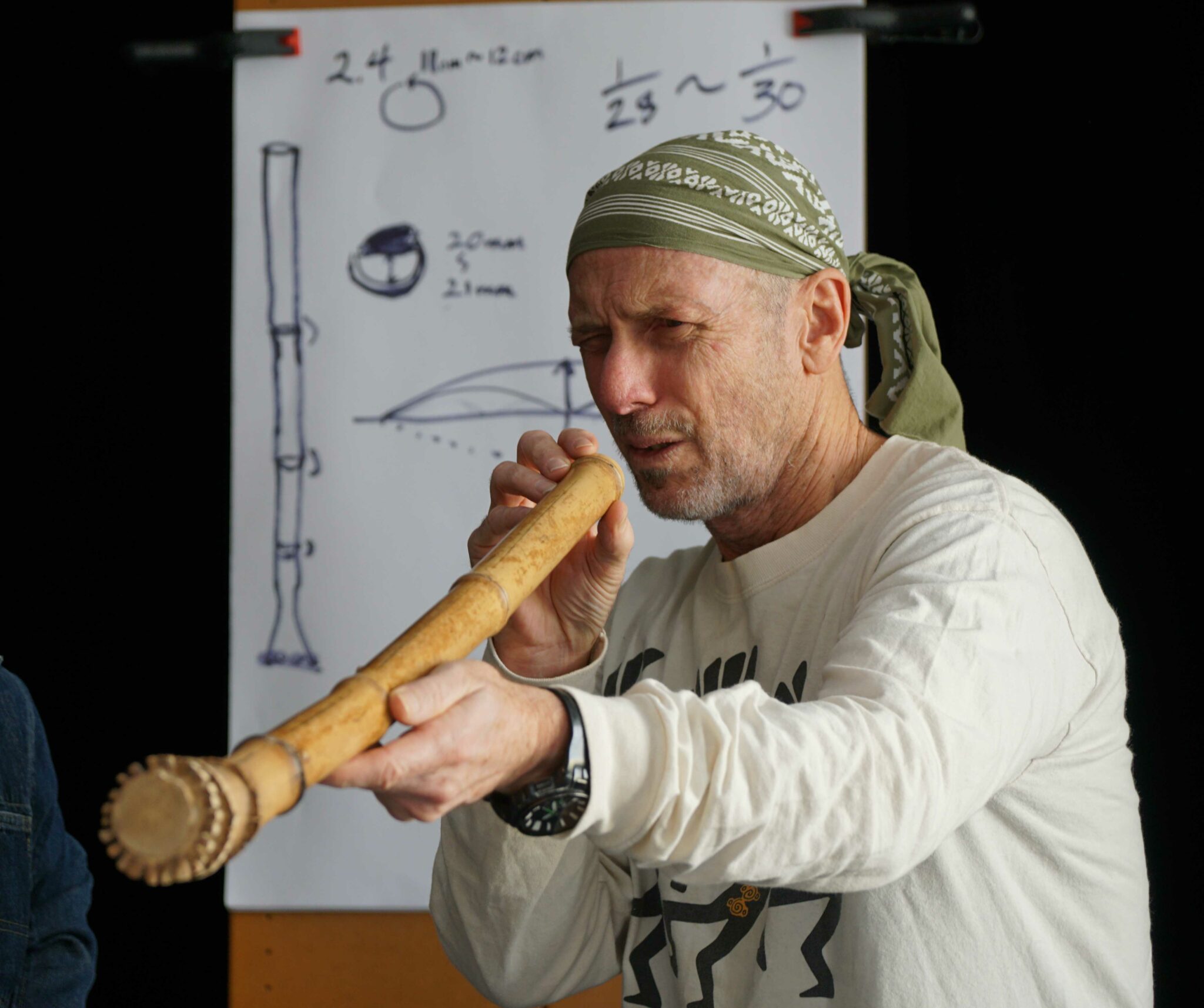 For ISFP FAMILY Members Shakuhachi Making with John Kaizan